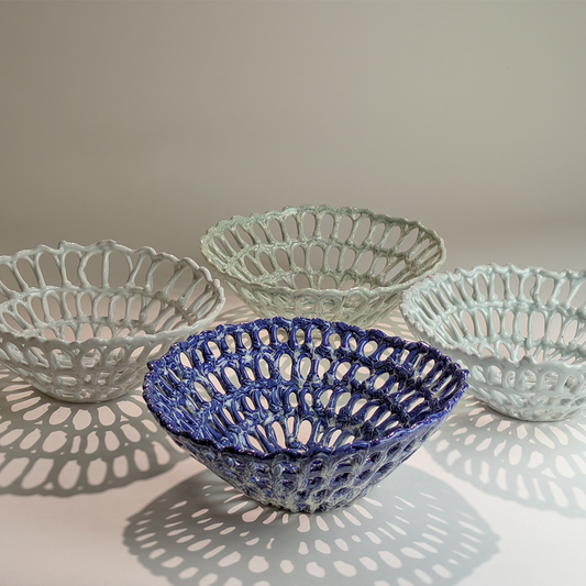 Scribble Basket Round